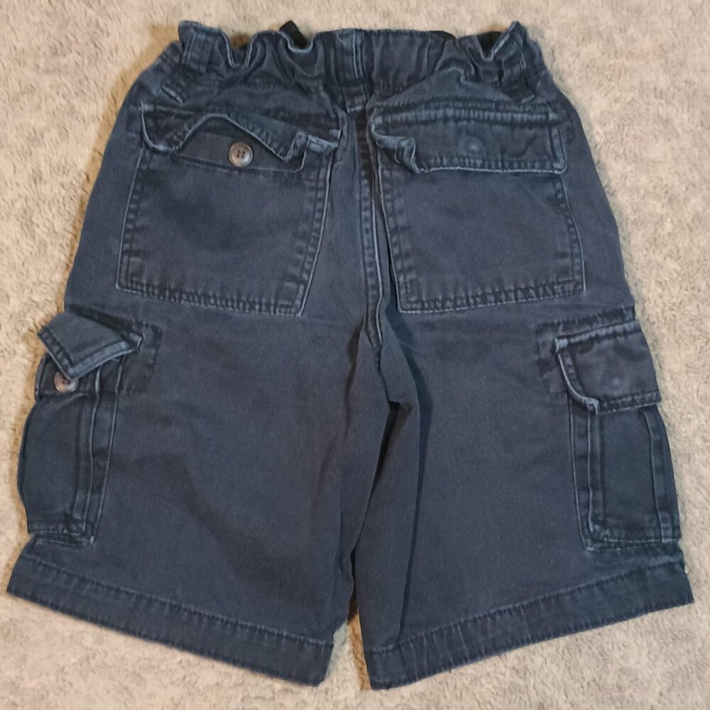 Arizona Jean Co/Cargo Shorts/Boys 10 Regular/Black/Utility Summer Wear - Picture 2 of 8